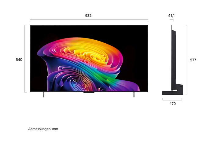 42-Zoll LG OLED evo AI C6 4K Smart TV 2026